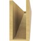 Ekena Millwork 6"W x 36"D x 12"H Thin Concord Rough Cedar Woodgrain TimberThane Corbel, Primed Tan CORUR06X36X12CONRCPR - alternate 6